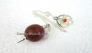 Red jasper ball pendulum with pentacle